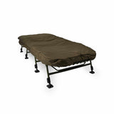 Bed Chair z Śpiwory Avid Carp Benchmark Nogi Ultra X System 8