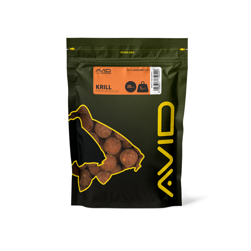 Boilies Avid Carp Premium Kryl 20 mm