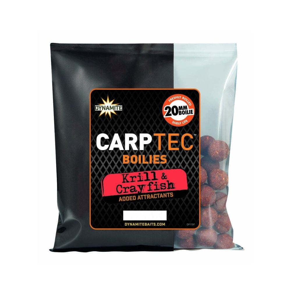 Boilies Dynamite Baits Carp-Tec Krill Crayfish 20 mm 300g