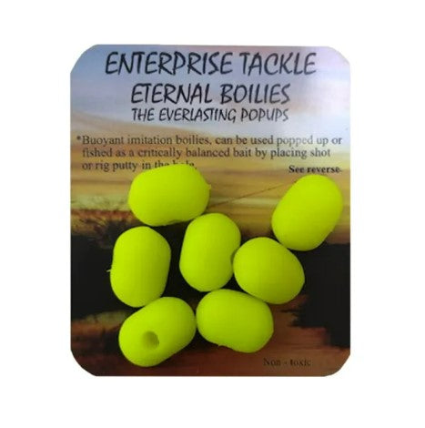 Boilies Pop Ups Enterprise Eternal Dumbell Fluor żółty 11/15 mm