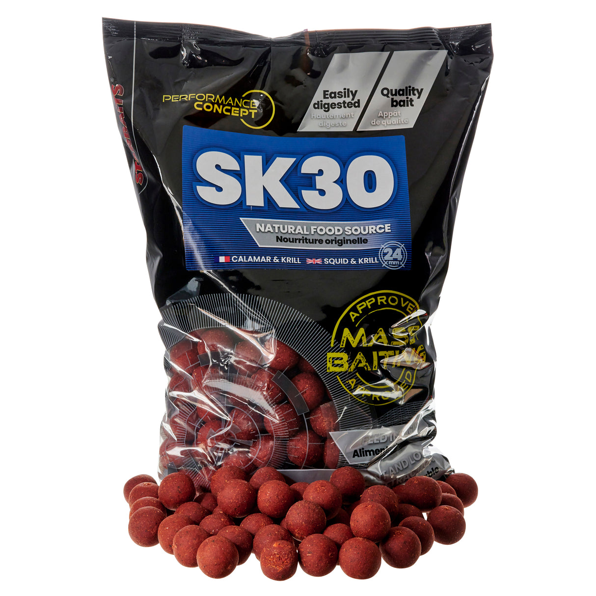 Boilies Starbaits Przynęta masowa SK30 - 24 mm 3 kg