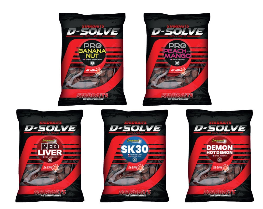 Boilies Starbaits Solubles Red Liver 20 mm 2,5 kg