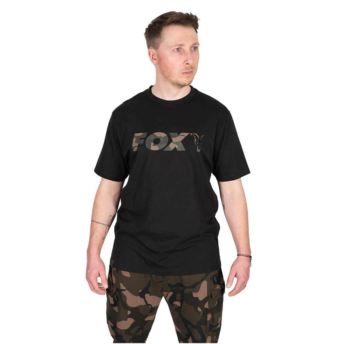 Koszulka Fox Logo T Black/Camo