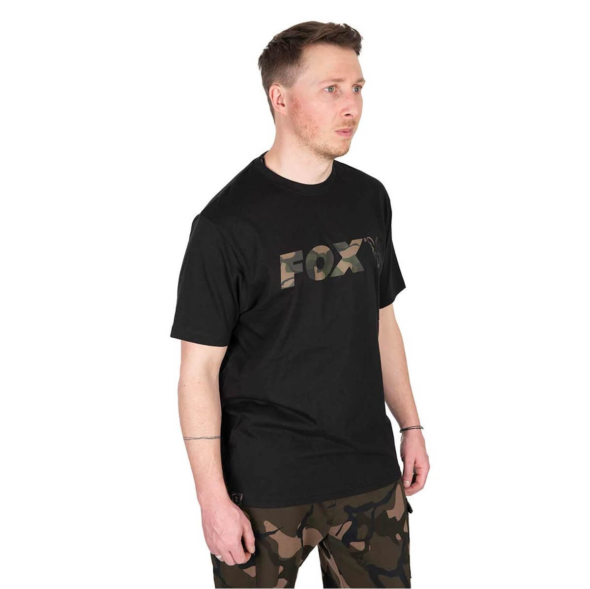 Koszulka Fox Logo T Black/Camo