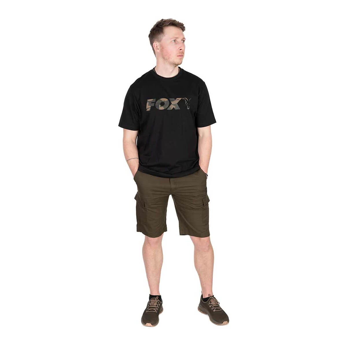 Koszulka Fox Logo T Black/Camo