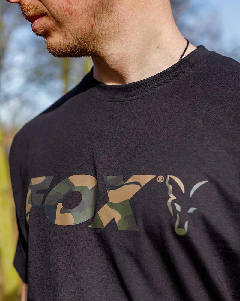 Koszulka Fox Logo T Black/Camo