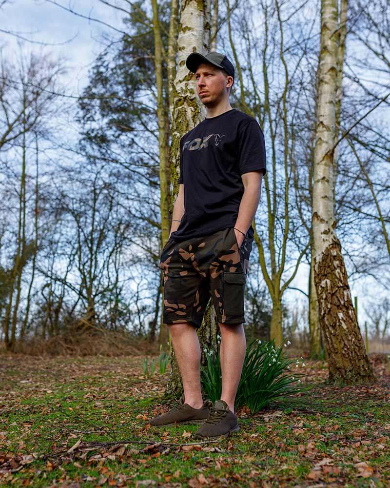 Koszulka Fox Logo T Black/Camo