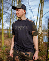 Koszulka Fox Outline T Czarny/Camo