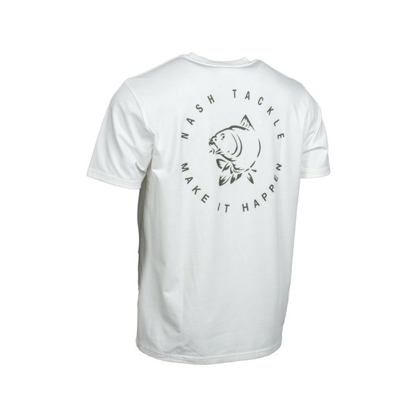 Koszulka Nash Make It Happen Carp Logo Biały
