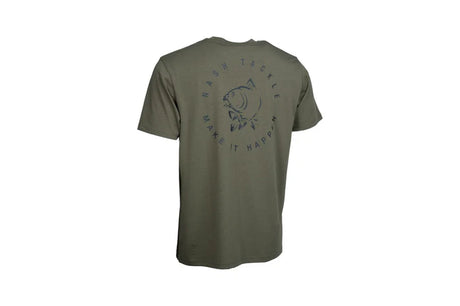 Koszulka Nash Make It Happen Carp Logo T Green