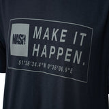 Koszulka Nash Make It Happen Coordinates Czarny