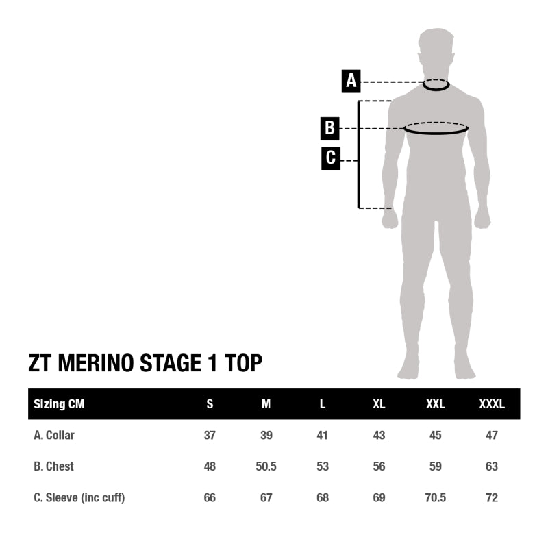 Koszulka Nash ZT Długi rękaw Merino Stage 1