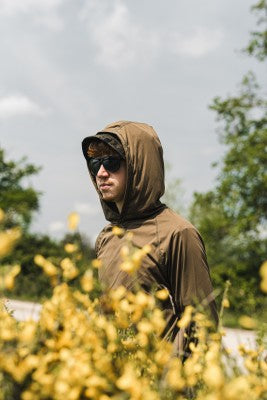 Koszulka techniczna Korda Ciemny khaki UPF