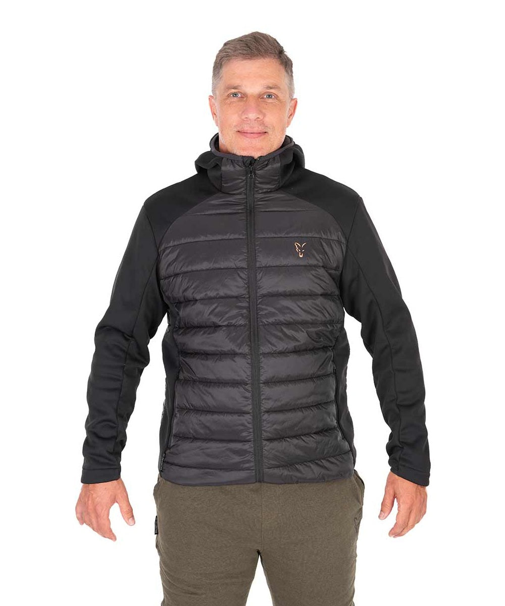 Chaqueta Fox Collection Hybrid czarny/pomarańczowy