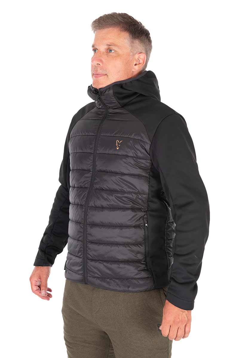 Chaqueta Fox Collection Hybrid czarny/pomarańczowy