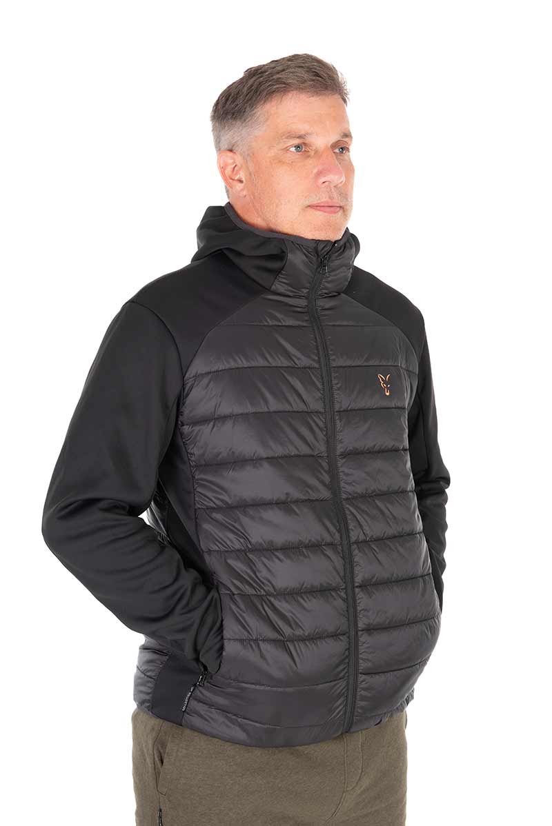 Chaqueta Fox Collection Hybrid czarny/pomarańczowy