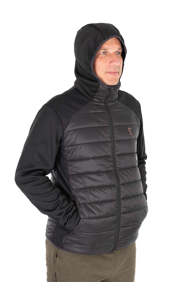 Chaqueta Fox Collection Hybrid czarny/pomarańczowy