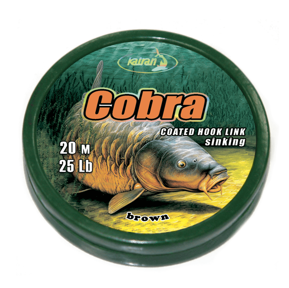 Plecionka Katran Coated Hooklink Cobra 25 lb 20 m