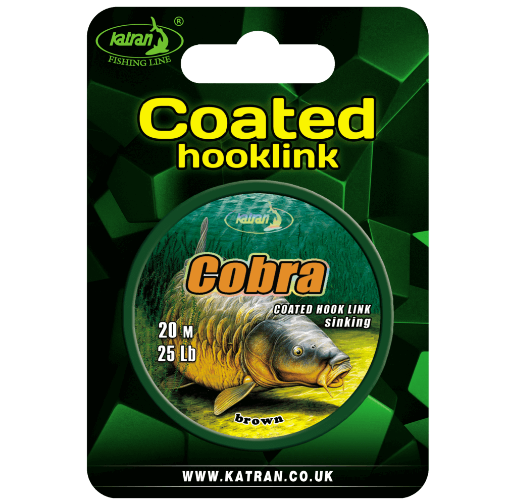Plecionka Katran Coated Hooklink Cobra 25 lb 20 m