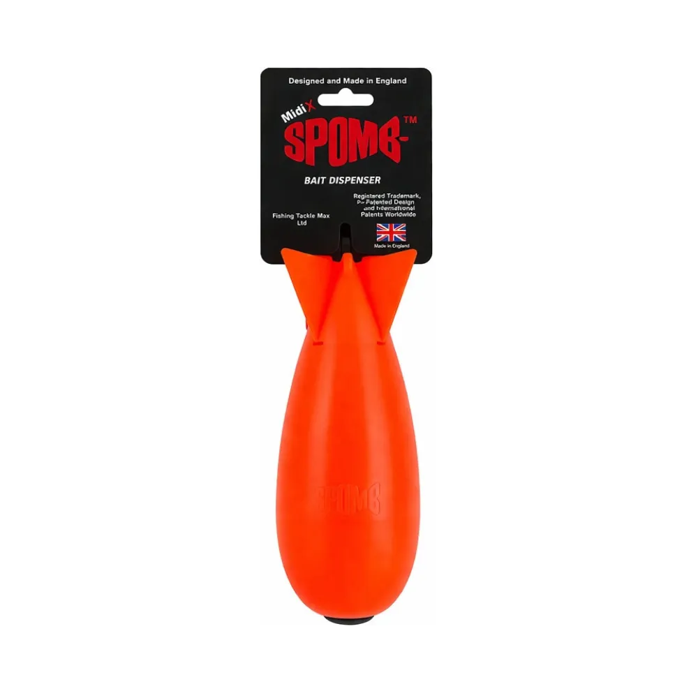 Rakieta zanętowa Spomb Midi X Exclusive Fluro Czerwona