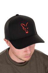 Gorra Fox Baseball Czarno-pomarańczowy