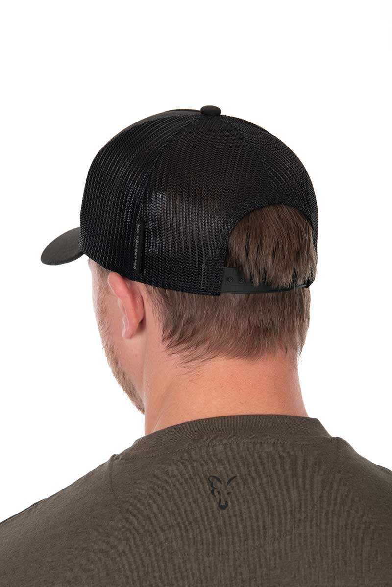 Gorra Fox Trucker Czarno-pomarańczowy