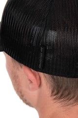 Gorra Fox Trucker Czarno-pomarańczowy