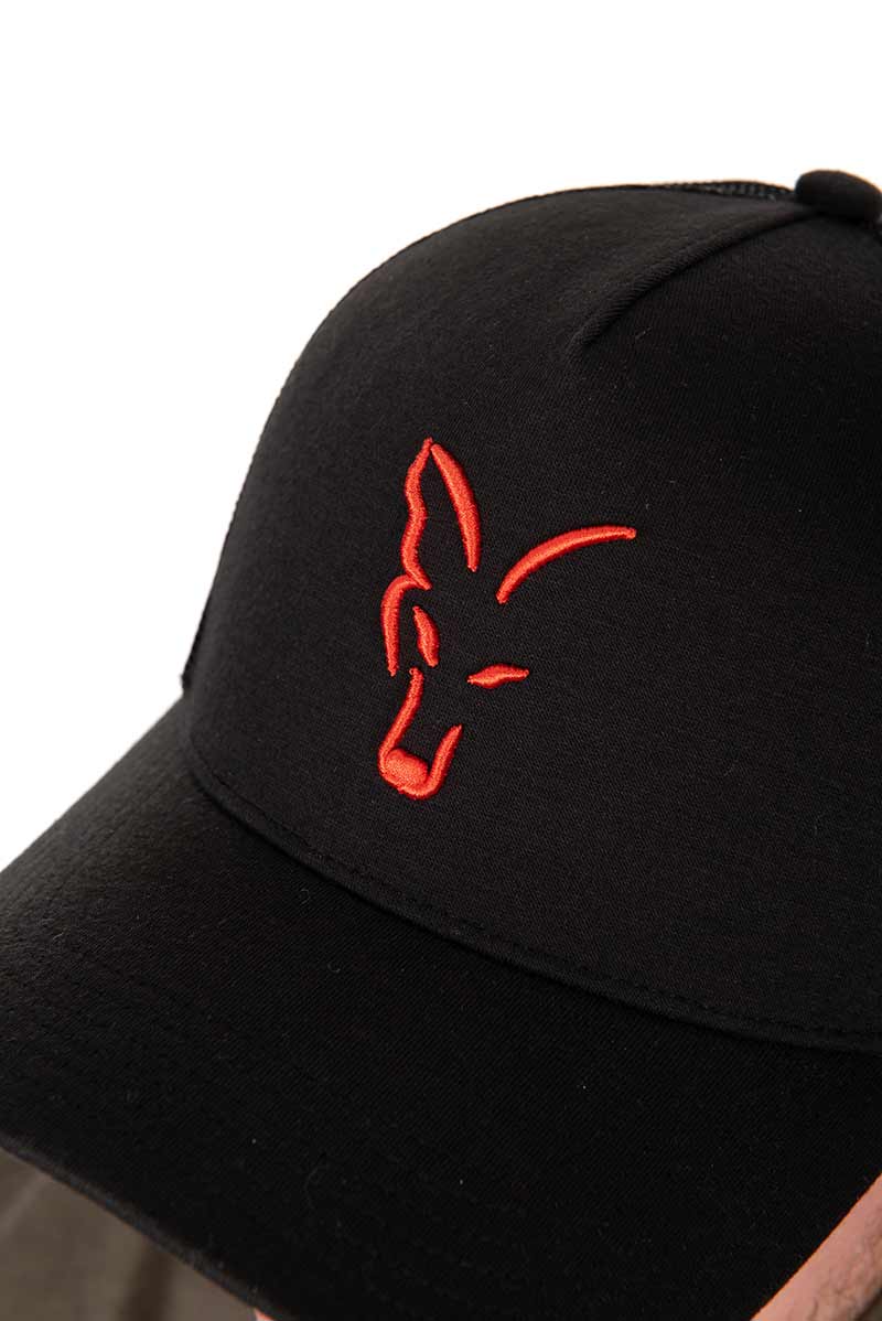 Gorra Fox Trucker Czarno-pomarańczowy