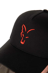 Gorra Fox Trucker Czarno-pomarańczowy