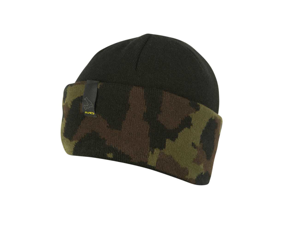 Czapka Avid Carp Czarny i Camo