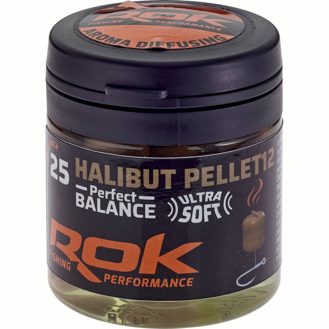Halibut Pellets Rok Fishing Perfect Balance Halibut Marrón 12 - Tienda Carpfishing