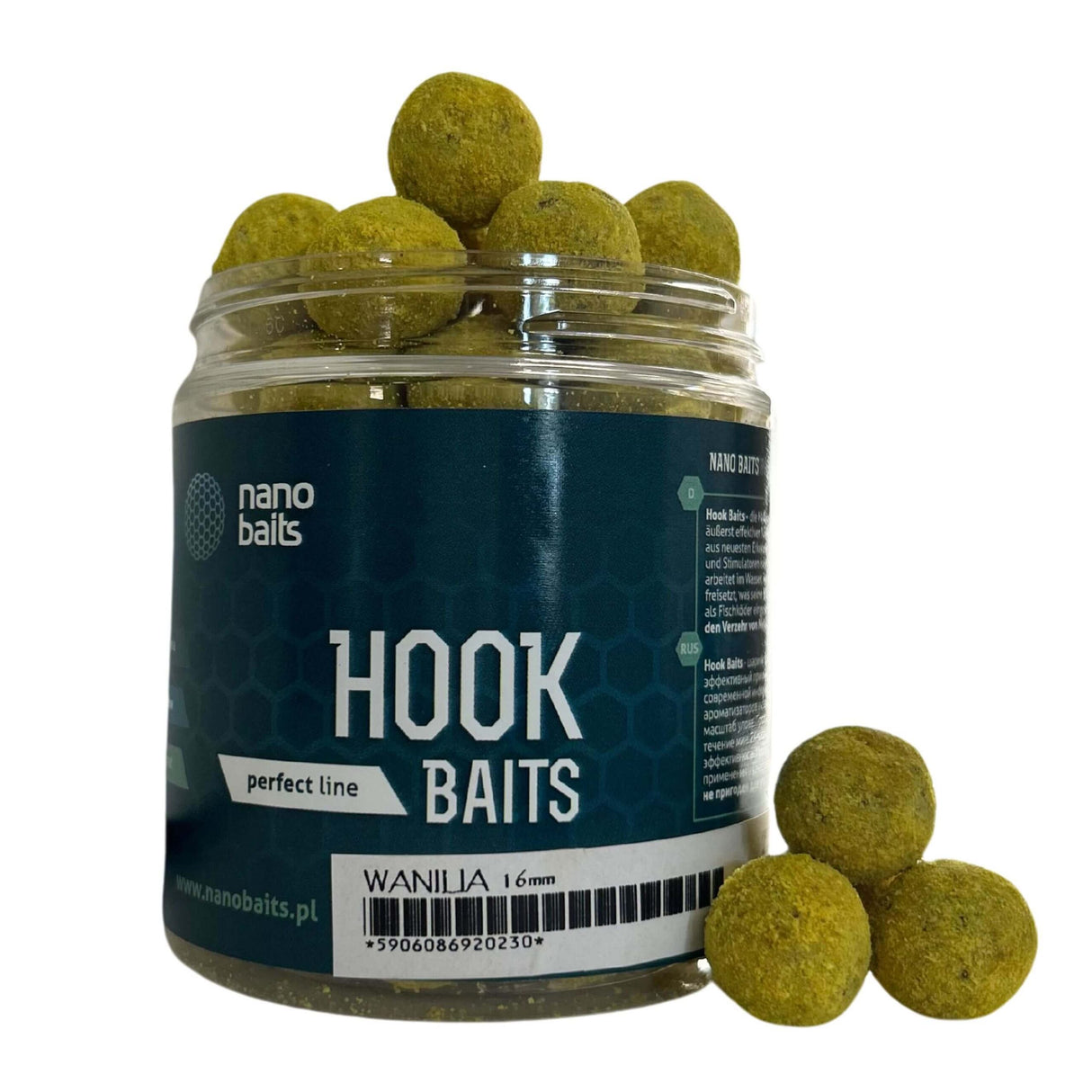 Hard Hook Baits Nano Baits Wanilia 18 mm