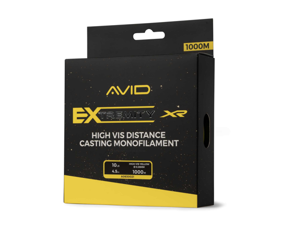 Hilo Avid Carp Extremity Hi-Vis Mono 1000 m - Tienda Carpfishing