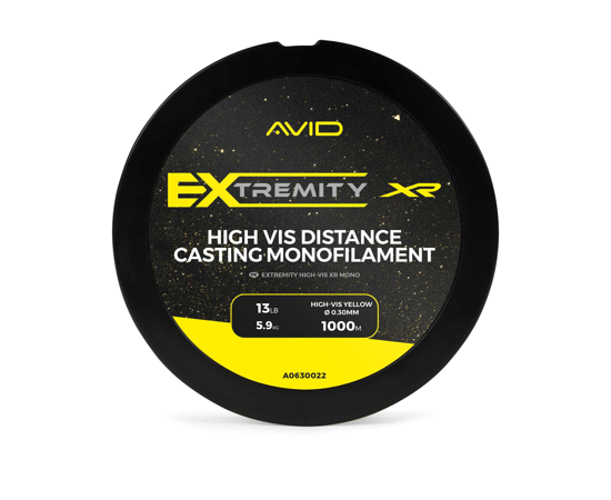 Hilo Avid Carp Extremity Hi-Vis Mono 1000 m - Tienda Carpfishing