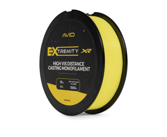 Hilo Avid Carp Extremity Hi-Vis Mono 1000 m - Tienda Carpfishing
