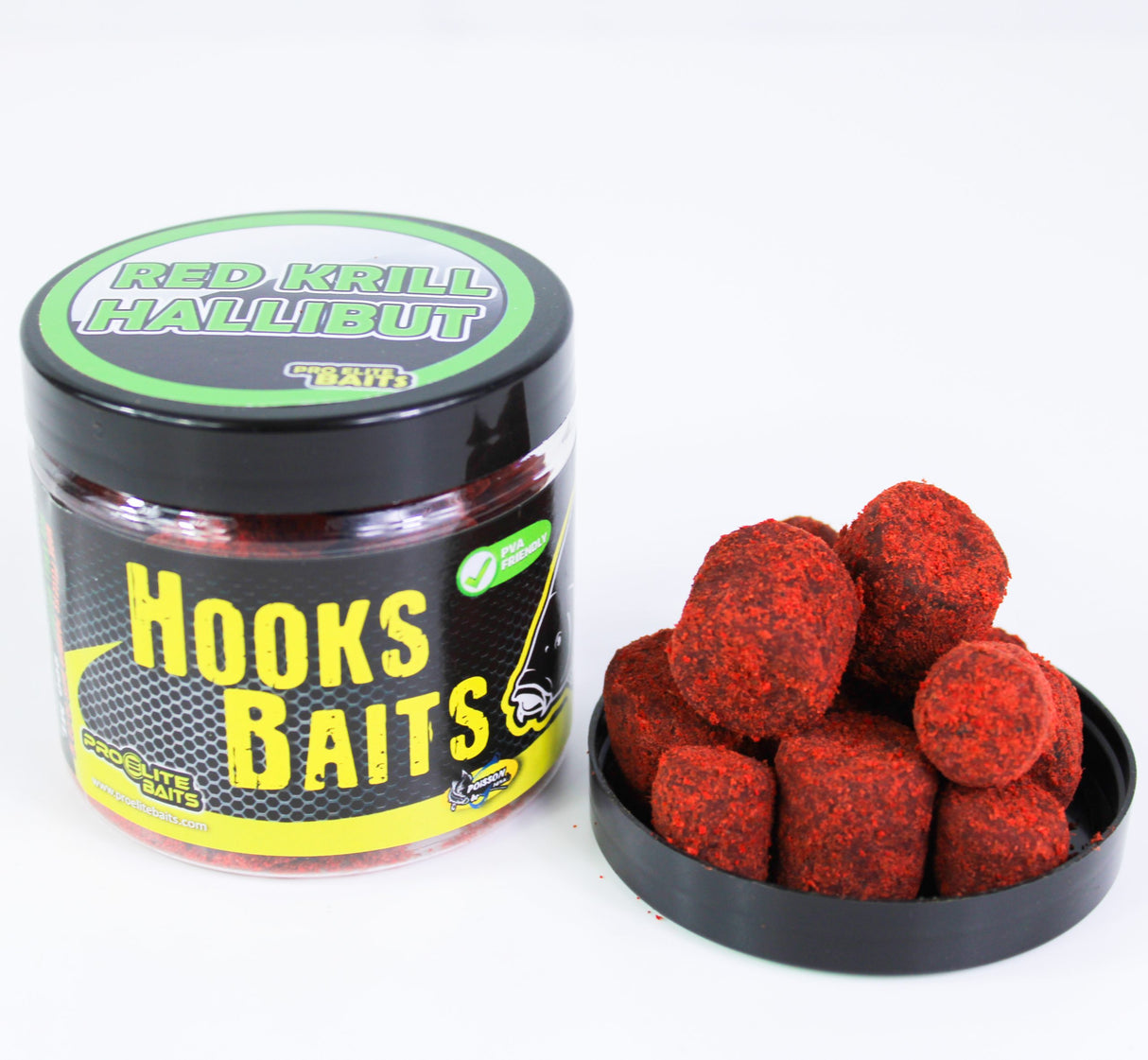 Hak Pellets sproszkowany Pro Elite Baits Red Krill Halibut 14-20 mm