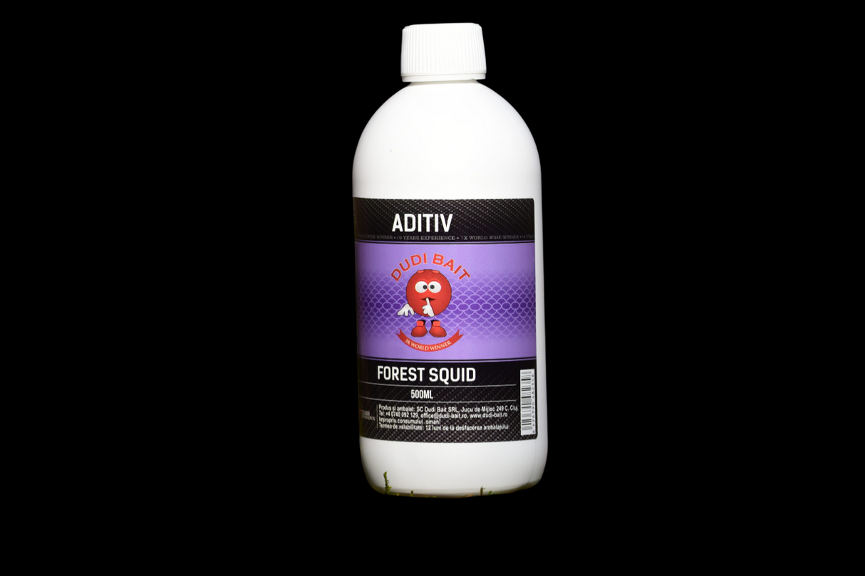 Płyn wzmacniający Dudi Bait Forest Squid 500 ml