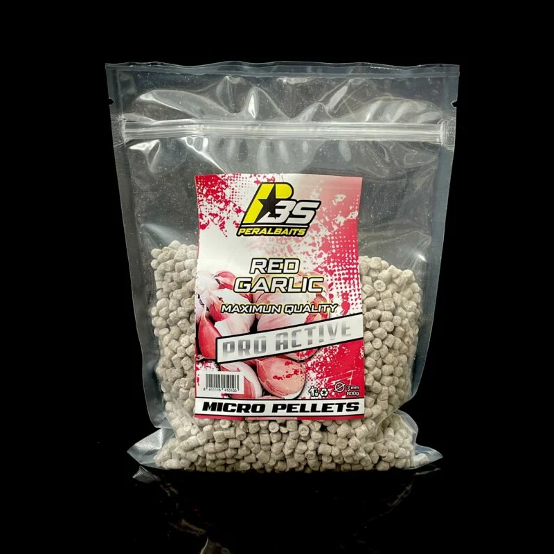 Mikro Pellets Peralbaits Red Garlic