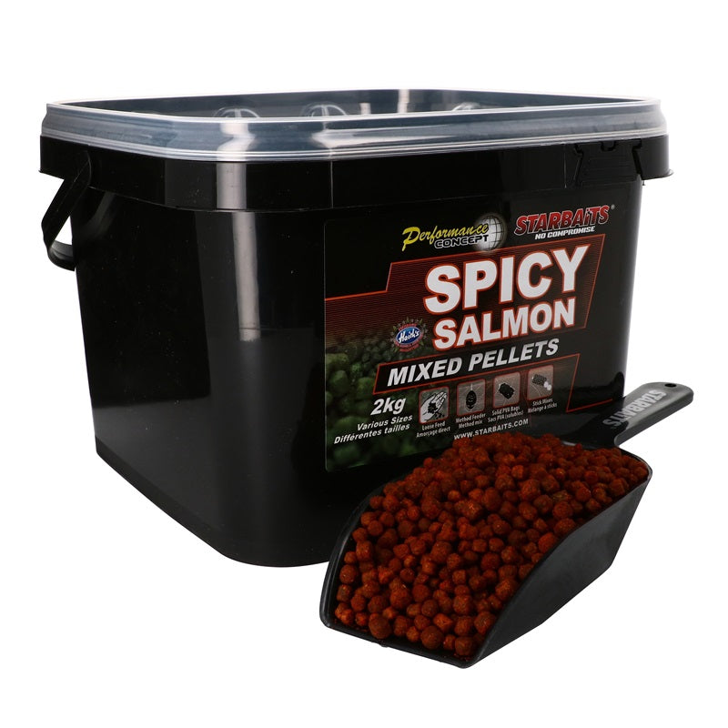 Mieszanka pelletu Starbaits Spicy Salmon 2 kg