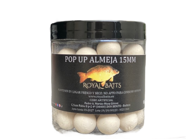 Pop Up Royal Baits Clam 15 mm