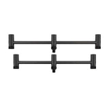 Pakiet 2 Buzz bars regulowany Fox Black Label Carbon 3 Wędki 22 - 25 cm