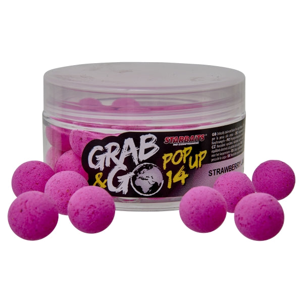 Pop Ups Starbaits Grab Idź Strawberry Jam 14 mm