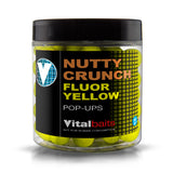 Pop ups Vitalbaits Nutty Crunch Fluor żółty 18 mm