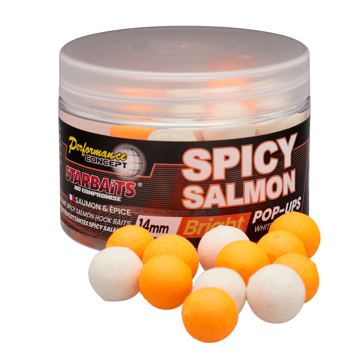 Pop ups Starbaits PC Spicy Salmon Jasny 14 mm