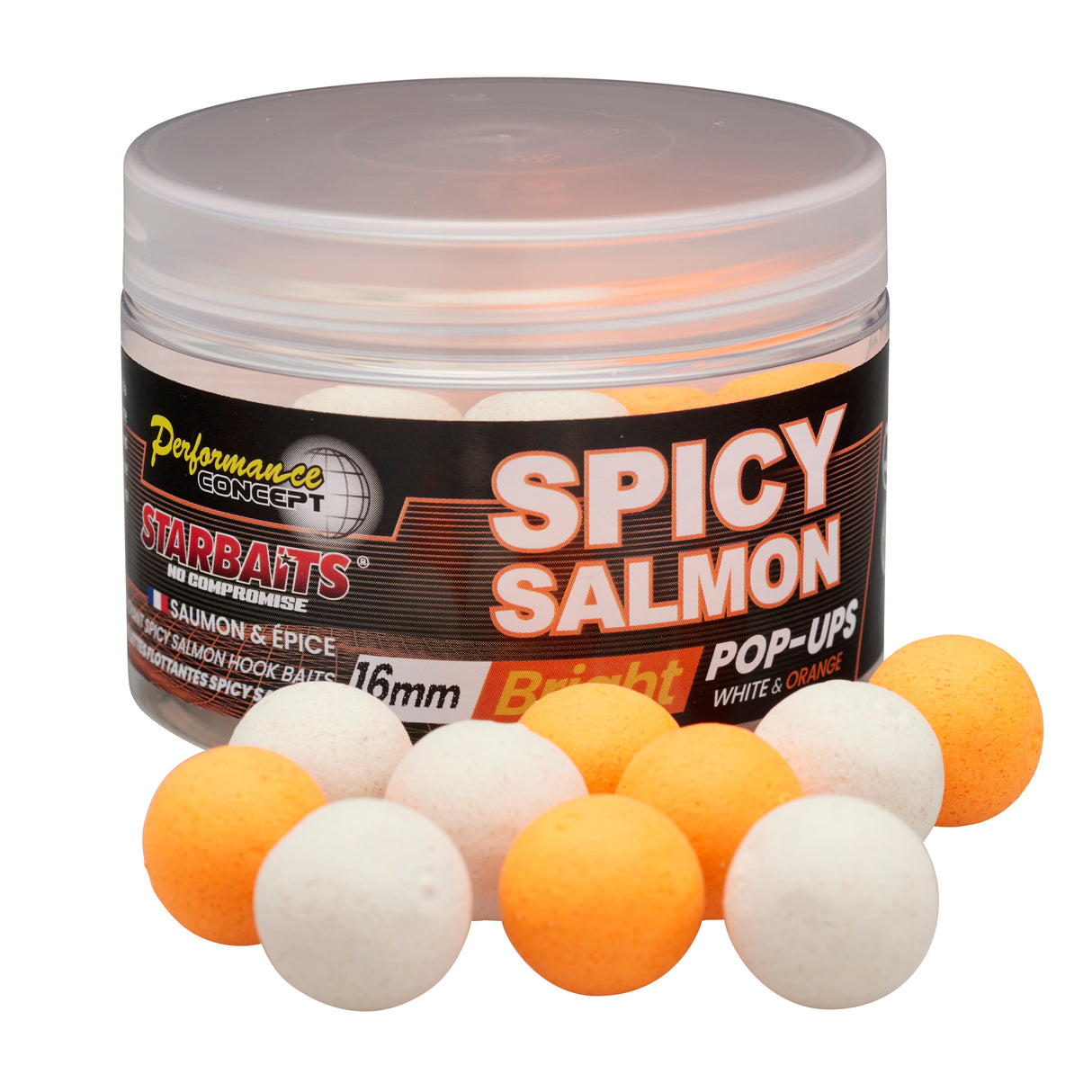 Pop ups Starbaits PC Spicy Salmon Jasny 16 mm