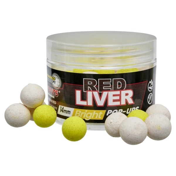 Pop ups Starbaits Red Liver Jasny 14 mm