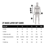 Odzież termiczna Nash ZT Base Layer Set Camo