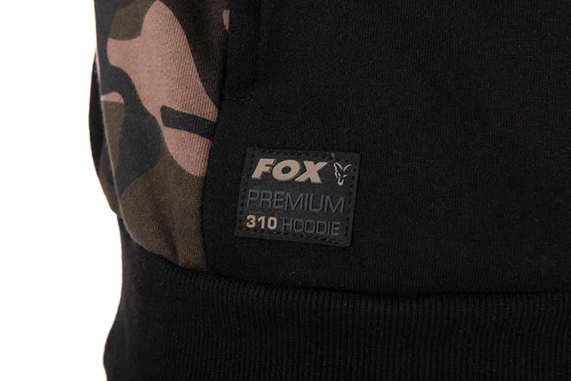 Bluza Fox 310 Czarna bluza Camo z kapturem