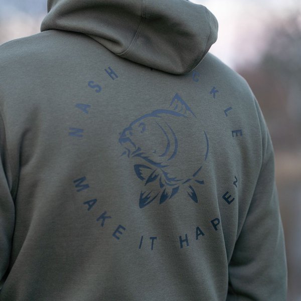 Bluza Nash Make It Happen Carp Logo Zielony
