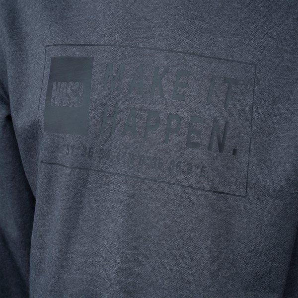 Bluza Nash Make It Happen Coordinates Niebiesko-szary